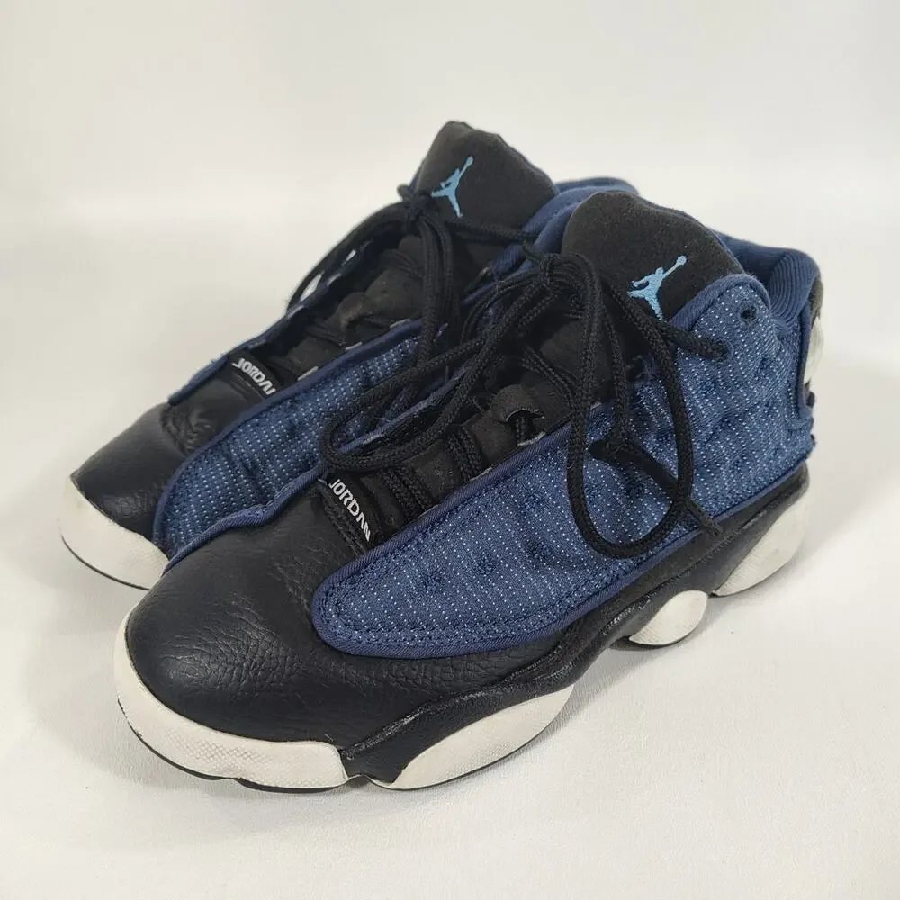 Nike Jordan 13 Retro Brave Blue Sneakers Shoes Style- 414575-400 Size‎ 2.5Y